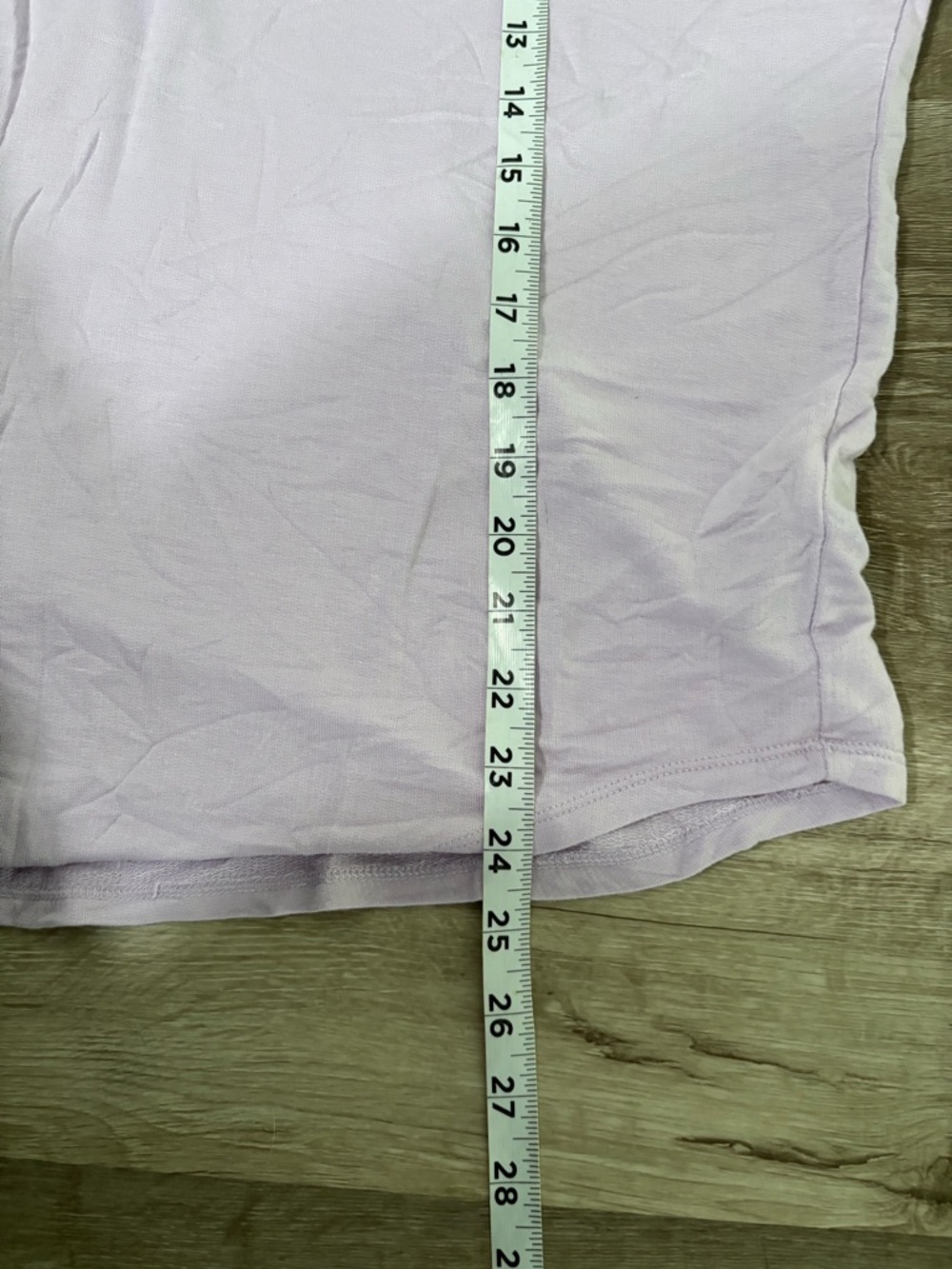 Buffalo David Bitton short sleeve Soft Lilac Boxy Tee - Picture 6 of 6